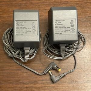 Lot of 2 OEM Panasonic AC Power Adapter Adaptor PQLV209